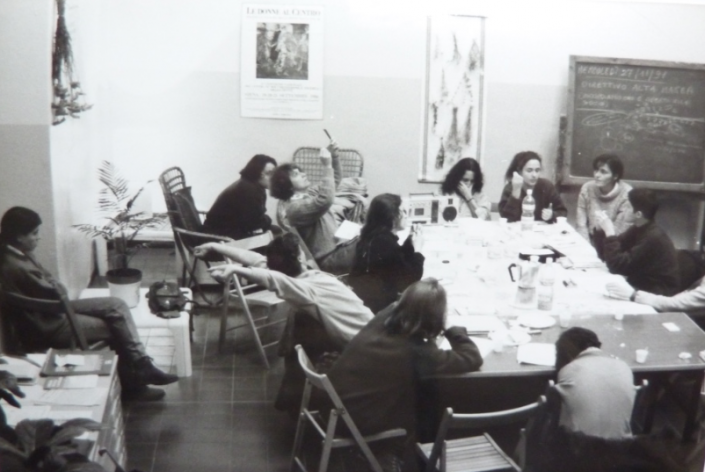 1990 2. Altra riunione preparatoria Prima Settimana Lesbica Bologna