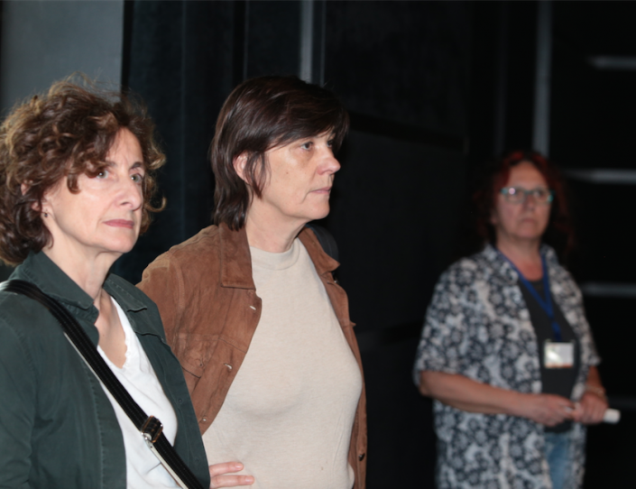 2.Immaginaria 2018. La produttrice Elizabeth Perez e la regista Catherine Corsini alla presentazione del loro film La Belle Saison